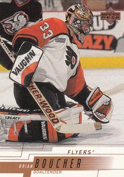 #128 Brian Boucher - Philadelphia Flyers - 2000-01 Upper Deck Hockey