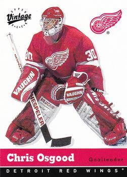 #128 Chris Osgood - Detroit Red Wings - 2000-01 Upper Deck Vintage Hockey