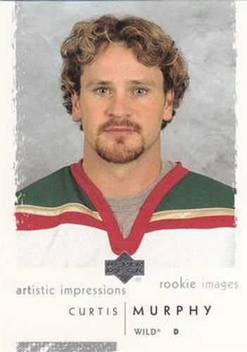 #128 Curtis Murphy - Minnesota Wild - 2002-03 UD Artistic Impressions Hockey