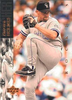 #128 Darren Holmes - Colorado Rockies - 1994 Upper Deck Baseball