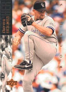 #128 Darren Holmes - Colorado Rockies - 1994 Upper Deck Baseball