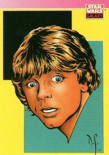 #128 Dave Stevens - 1993 Topps Star Wars Galaxy