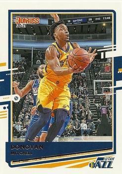 #128 Donovan Mitchell - Utah Jazz - 2020-21 Donruss Basketball