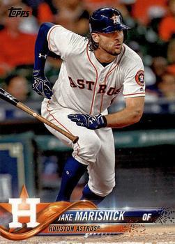 #128 Jake Marisnick - Houston Astros - 2018 Topps Baseball