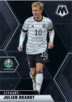 #128 Julian Brandt - Germany - 2021 Panini Mosaic UEFA EURO Soccer