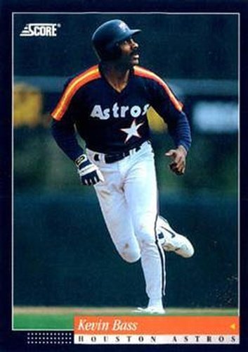 #128 Kevin Bass - Houston Astros -1994 Score Baseball
