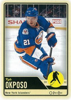 #128 Kyle Okposo - New York Islanders - 2012-13 O-Pee-Chee Hockey