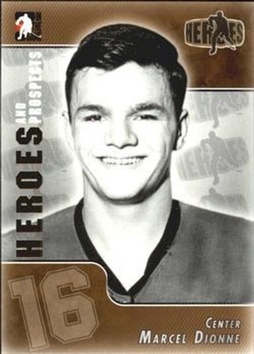 #128 Marcel Dionne - St. Catharines Black Hawks - 2004-05 In The Game Heroes and Prospects Hockey