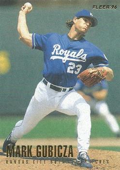 #128 Mark Gubicza - Kansas City Royals - 1996 Fleer Baseball