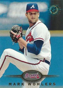 #128 Mark Wohlers - Atlanta Braves - 1995 Stadium Club Baseball