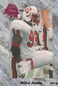 #128 Mike Jones - Phoenix Cardinals - 1991 Classic Four Sport