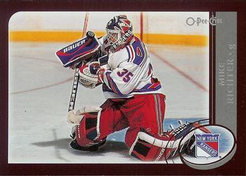 #128 Mike Richter - New York Rangers - 2002-03 O-Pee-Chee Hockey