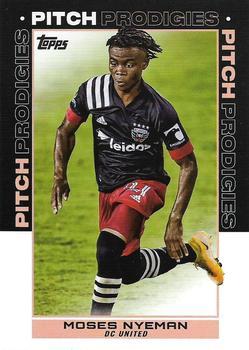 #128 Moses Nyeman - D.C. United - 2021 Topps MLS Soccer