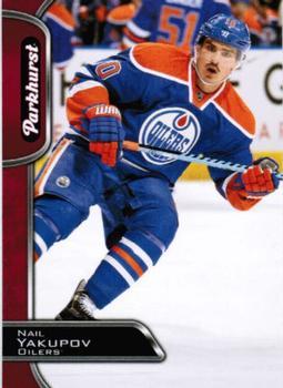 #128 Nail Yakupov - Edmonton Oilers - 2016-17 Parkhurst - Red Hockey