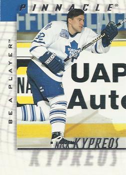 #128 Nick Kypreos - Toronto Maple Leafs - 1997-98 Pinnacle Be a Player Hockey
