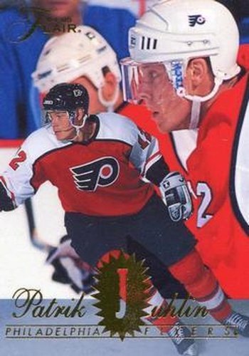 #128 Patrik Juhlin - Philadelphia Flyers - 1994-95 Flair Hockey