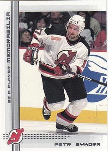 #128 Petr Sykora - New Jersey Devils - 2000-01 Be a Player Memorabilia Hockey
