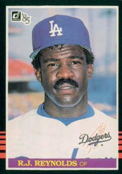 #128 R.J. Reynolds - Los Angeles Dodgers - 1985 Donruss Baseball