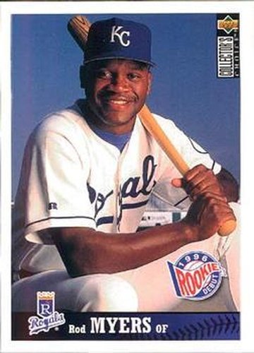 #128 Rod Myers - Kansas City Royals - 1997 Collector's Choice Baseball