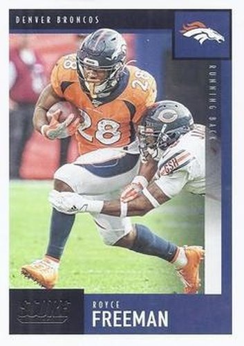 #128 Royce Freeman - Denver Broncos - 2020 Score Football