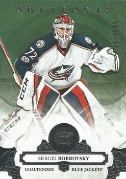 #128 Sergei Bobrovsky - Columbus Blue Jackets - 2017-18 Upper Deck Artifacts Hockey