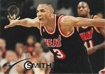 #128 Steve Smith - Miami Heat - 1994-95 Stadium Club Basketball