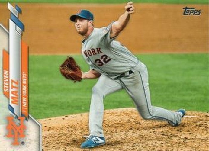 #128 Steven Matz - New York Mets - 2020 Topps Baseball