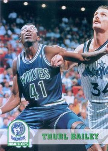 #128 Thurl Bailey - Minnesota Timberwolves - 1993-94 Hoops Basketball
