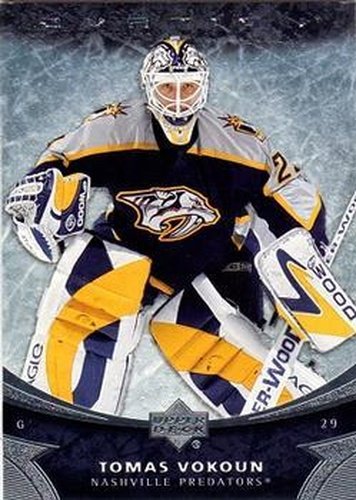 #128 Tomas Vokoun - Nashville Predators - 2006-07 Upper Deck Ovation Hockey