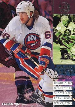 #128 Zigmund Palffy - New York Islanders - 1994-95 Fleer Hockey