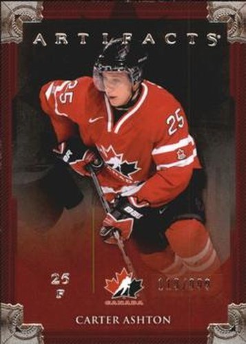 #128 Carter Ashton - Canada - 2013-14 Upper Deck Artifacts Hockey