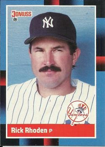 #128 Rick Rhoden - New York Yankees - 1988 Donruss Baseball