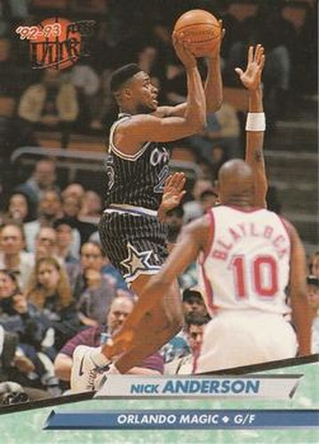 #128 Nick Anderson - Orlando Magic - 1992-93 Ultra Basketball