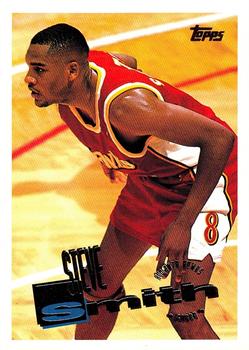 #128 Steve Smith - Atlanta Hawks - 1995-96 Topps Basketball