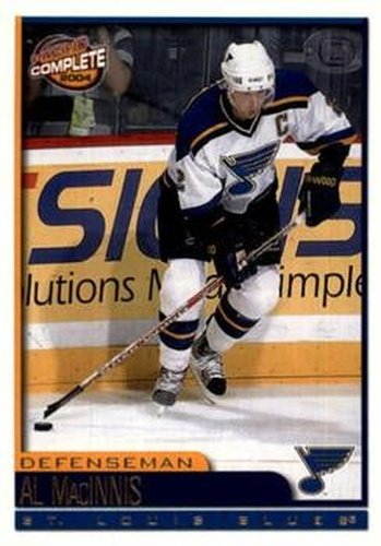 #128 Al MacInnis - St. Louis Blues - 2003-04 Pacific Complete Hockey
