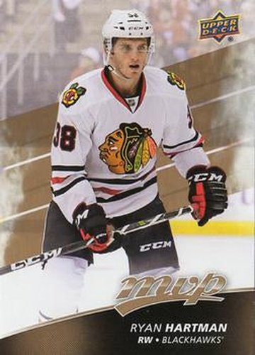 #128 Ryan Hartman - Chicago Blackhawks - 2017-18 Upper Deck MVP Hockey