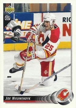 #128 Joe Nieuwendyk - Calgary Flames - 1992-93 Upper Deck Hockey