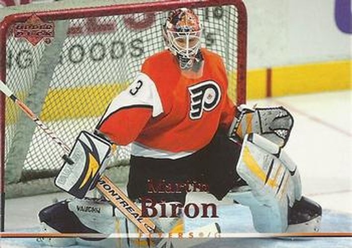 #128 Martin Biron - Philadelphia Flyers - 2007-08 Upper Deck Hockey