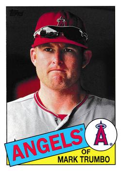 #128 Mark Trumbo - Los Angeles Angels - 2013 Topps Archives Baseball