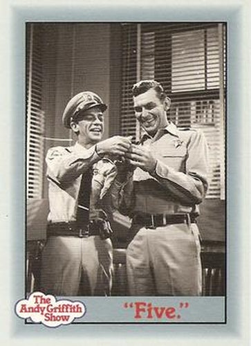 #128 "Five." - 1990-91 Pacific The Andy Griffith Show