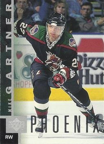 #128 Mike Gartner - Phoenix Coyotes - 1997-98 Upper Deck Hockey