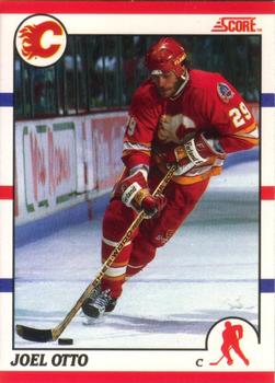 #128 Joel Otto - Calgary Flames - 1990-91 Score Canadian Hockey