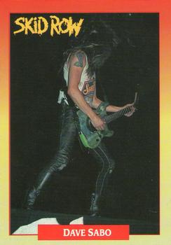 #128 Dave Sabo - 1991 Brockum Rock Cards
