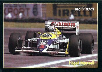 #128 Nigel Mansell - Williams - 1991 ProTrac's Formula One Racing