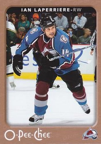 #128 Ian Laperriere - Colorado Avalanche - 2006-07 O-Pee-Chee Hockey