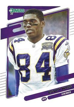 #128b Randy Moss - Minnesota Vikings - 2021 Donruss Football