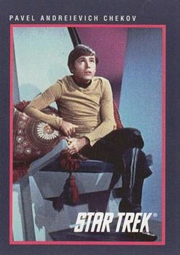 #129 Pavel Andreievich Chekov - 1991 Impel Star Trek 25th Anniversary