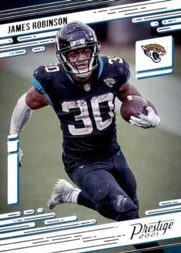 #129 James Robinson - Jacksonville Jaguars - 2021 Panini Prestige Football