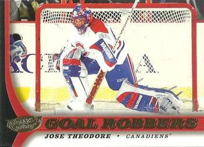 #129 Jose Theodore - Montreal Canadiens - 2005-06 Upper Deck Power Play Hockey