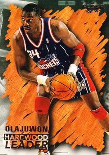 #129 Hakeem Olajuwon - Houston Rockets - 1996-97 Fleer Basketball